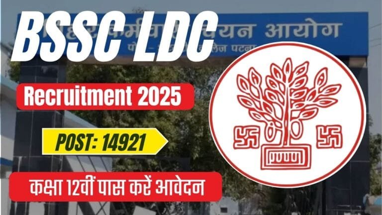 BSSC LDC Recruitment 2025