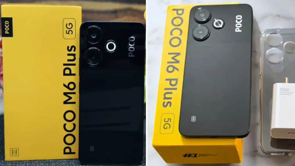 POCO M6 Plus 5G smartphone with 108MP camera