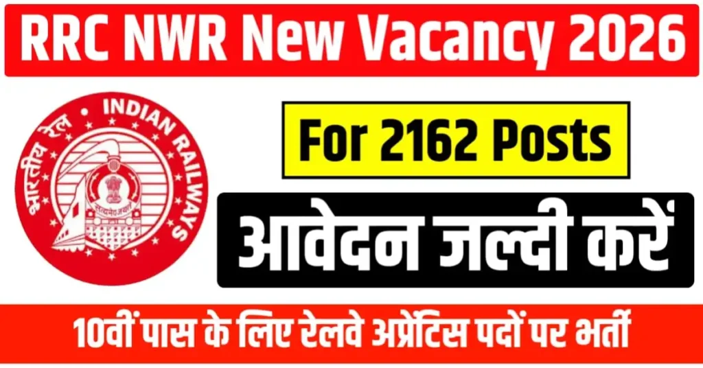 RRC NWR Apprentice Recruitment 2025