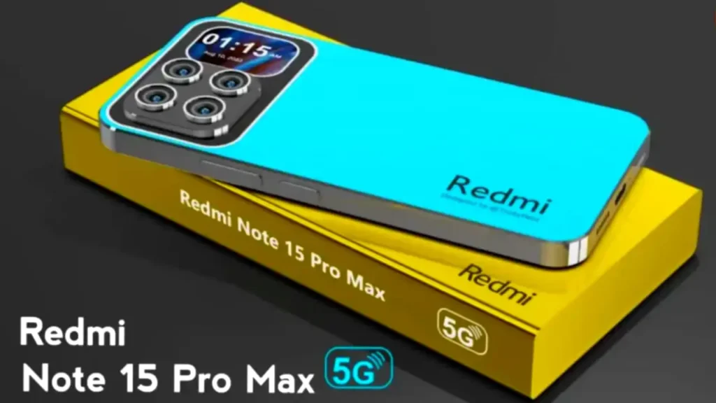 Redmi Note 15 Pro Max 5G स्मार्टफोन